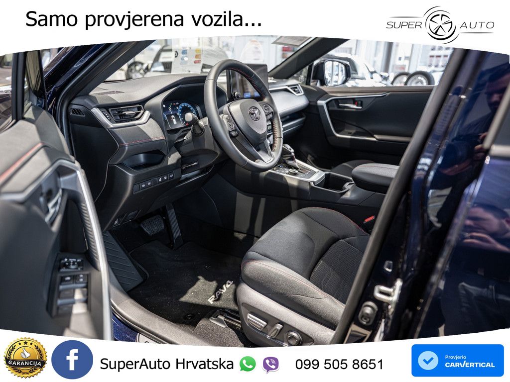 Toyota RAV4 2.5 (306 KS) Hybrid AWD-i eCVT LED+GR SJED+ACC