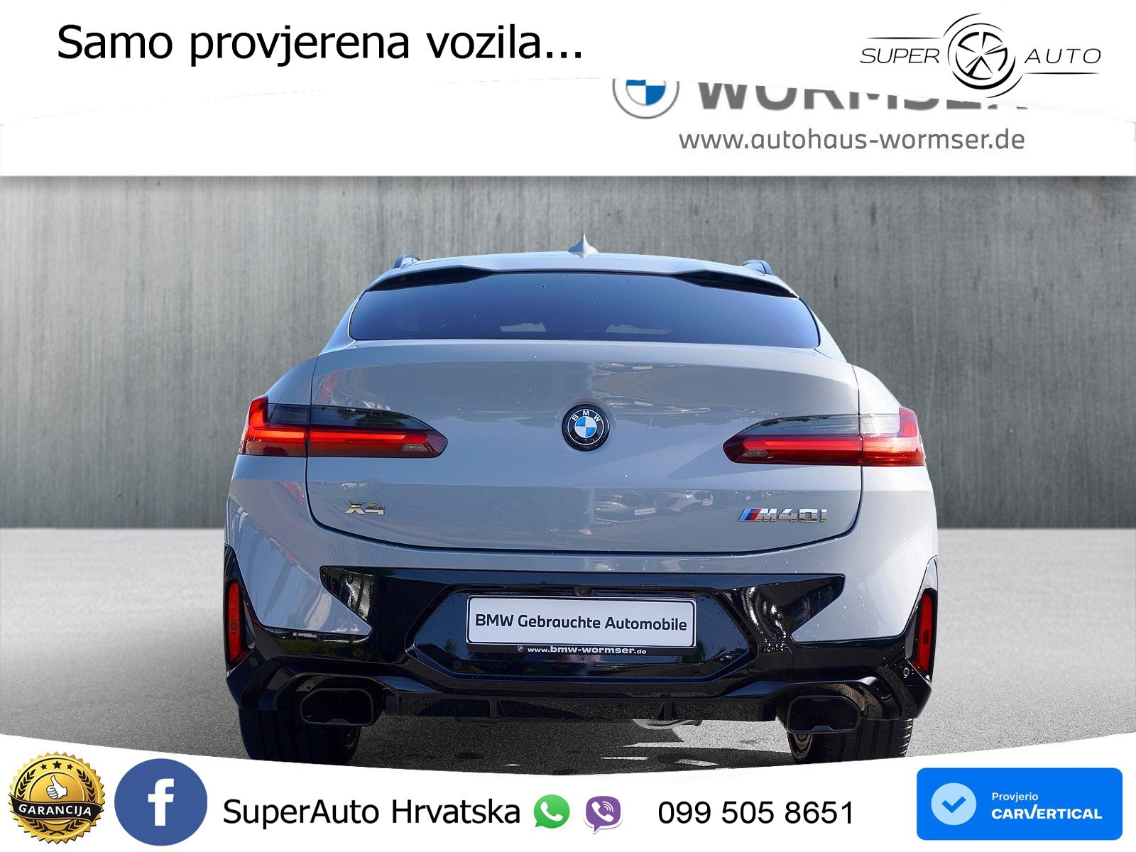 BMW X4 M40i (360 KS) xDrive Steptronic M Sport LED+GR SJED+ACC