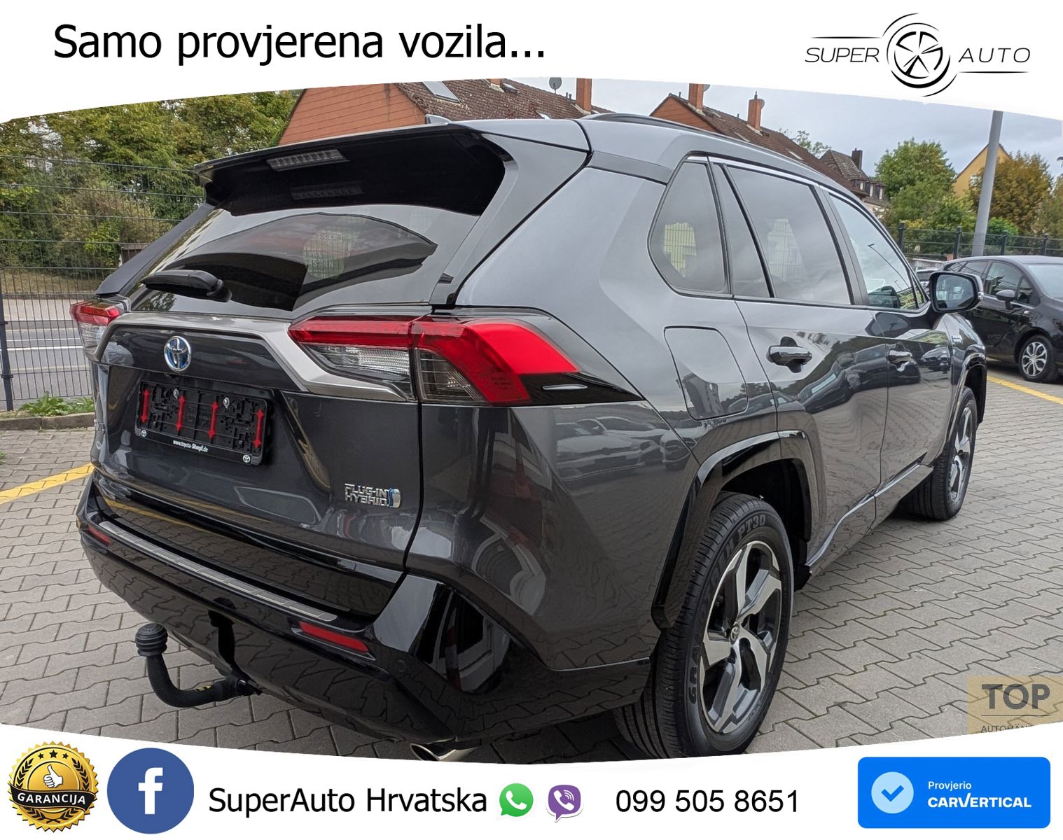 Toyota RAV4 Prime 2.5 D-4S (302 KS) Hybrid E-Four e-CVT LED+GR SJED+ACC