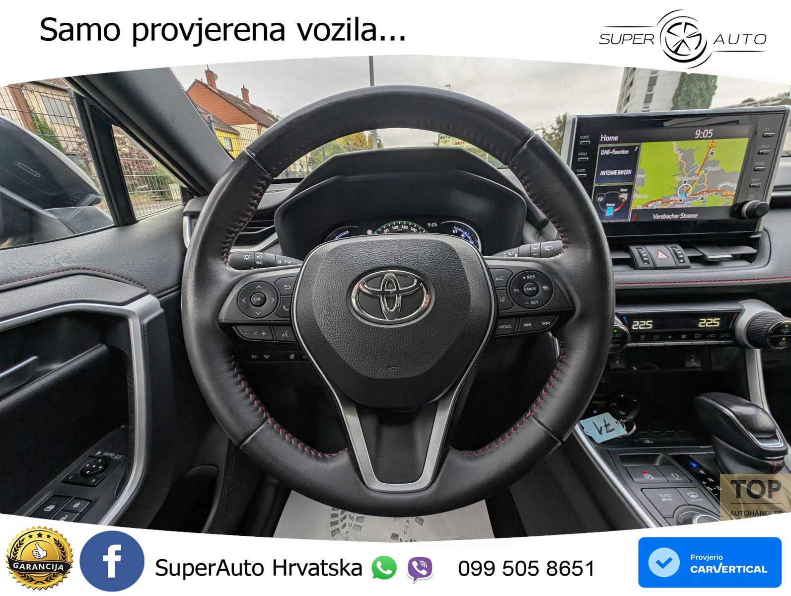 Toyota RAV4 Prime 2.5 D-4S (302 KS) Hybrid E-Four e-CVT LED+GR SJED+ACC