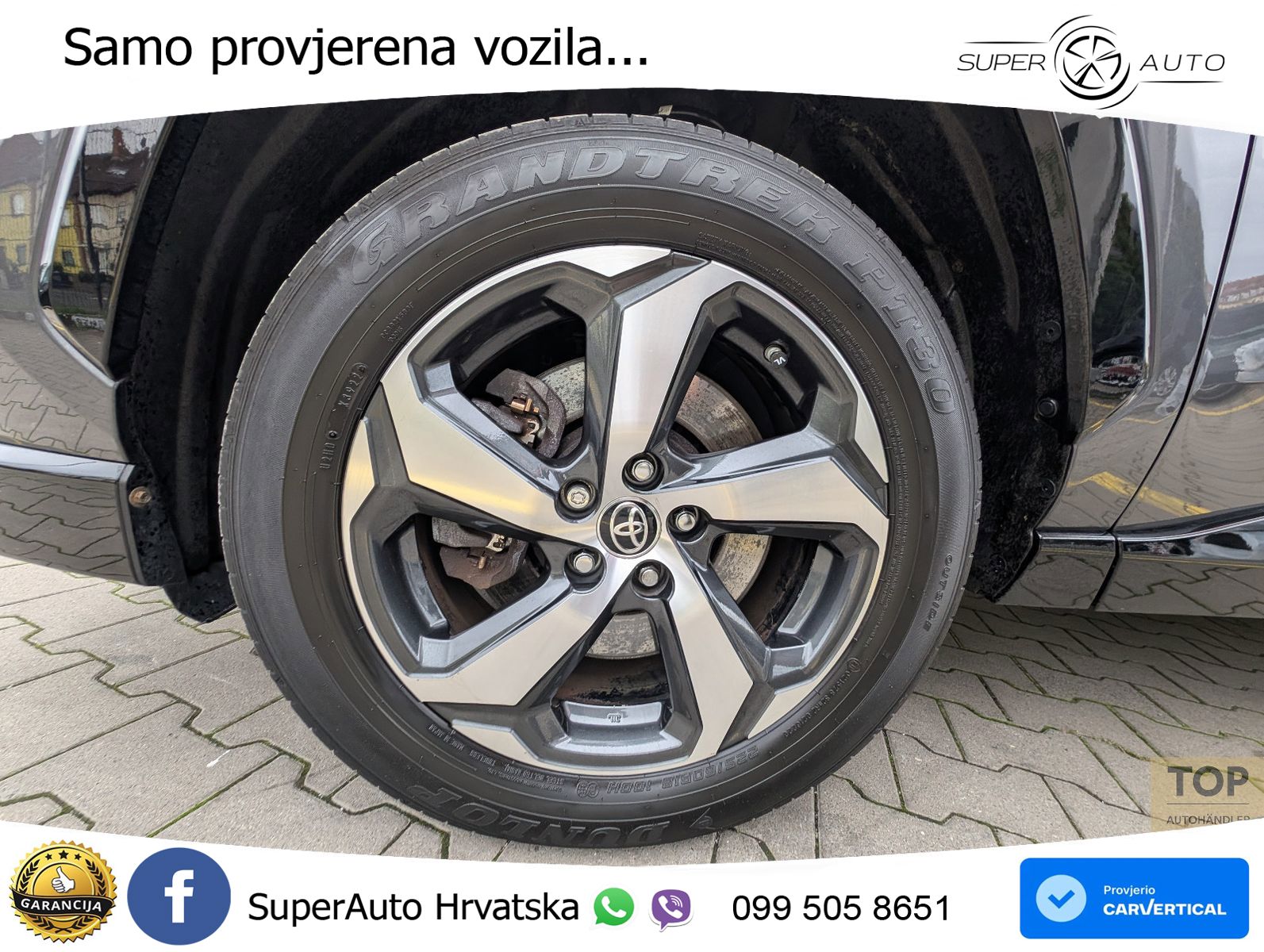 Toyota RAV4 Prime 2.5 D-4S (302 KS) Hybrid E-Four e-CVT LED+GR SJED+ACC