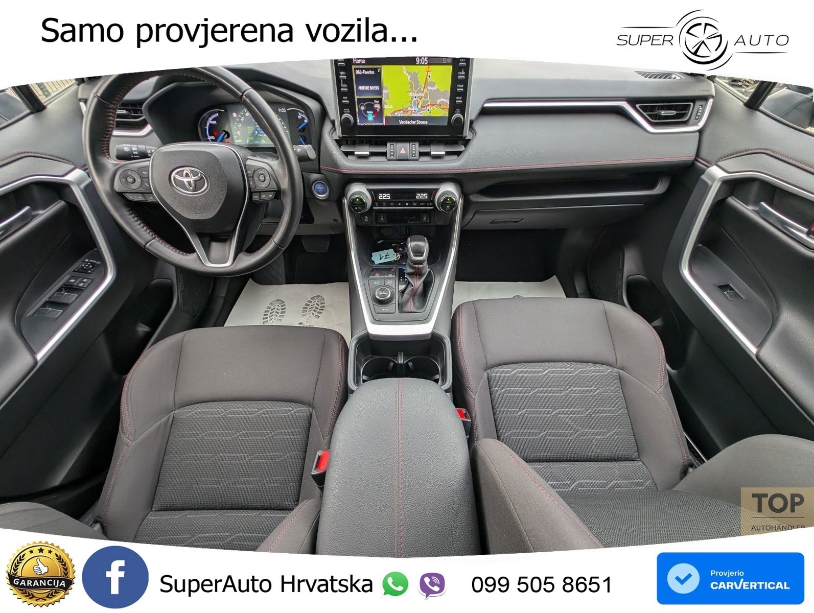 Toyota RAV4 Prime 2.5 D-4S (302 KS) Hybrid E-Four e-CVT LED+GR SJED+ACC