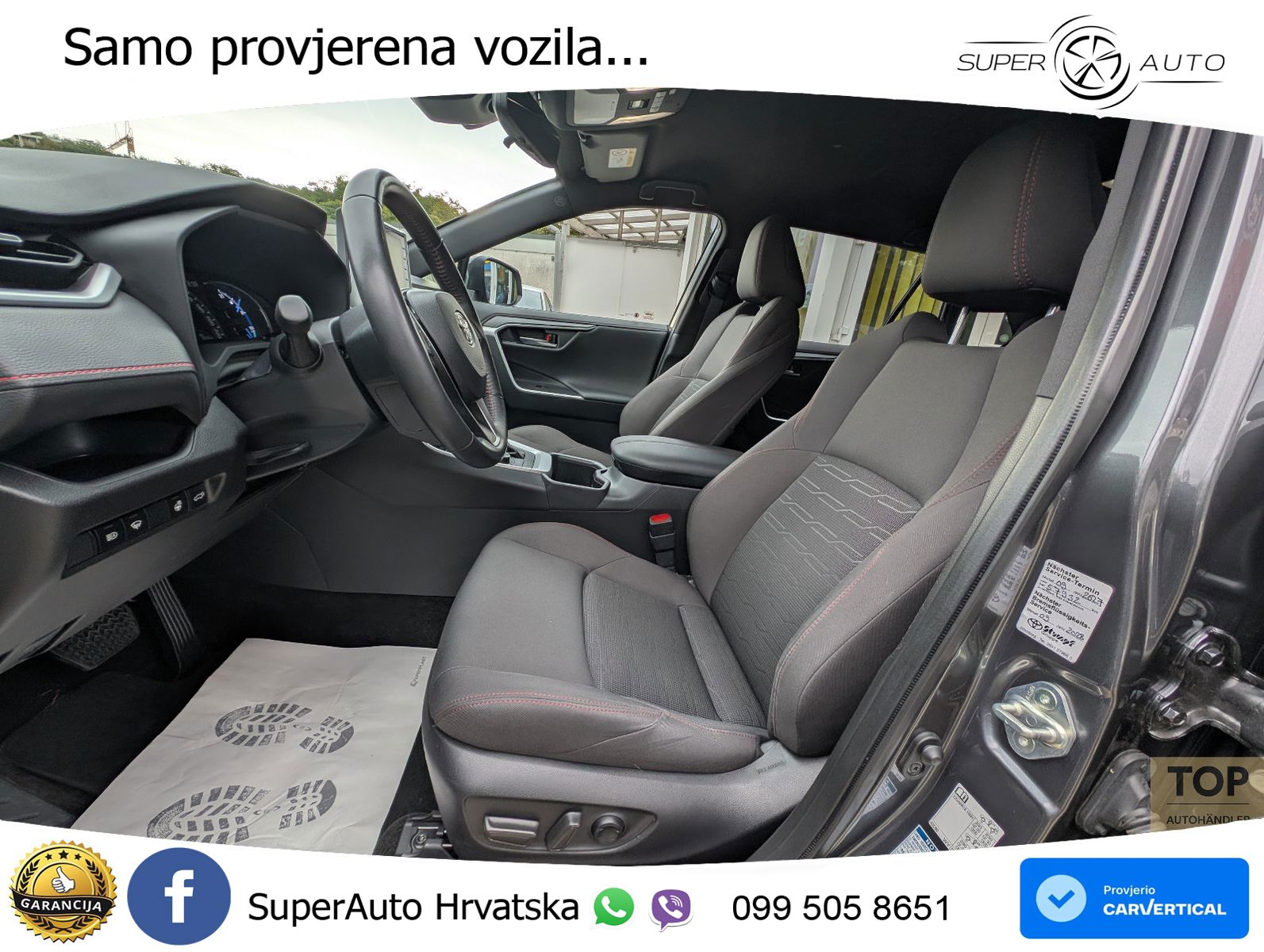 Toyota RAV4 Prime 2.5 D-4S (302 KS) Hybrid E-Four e-CVT LED+GR SJED+ACC