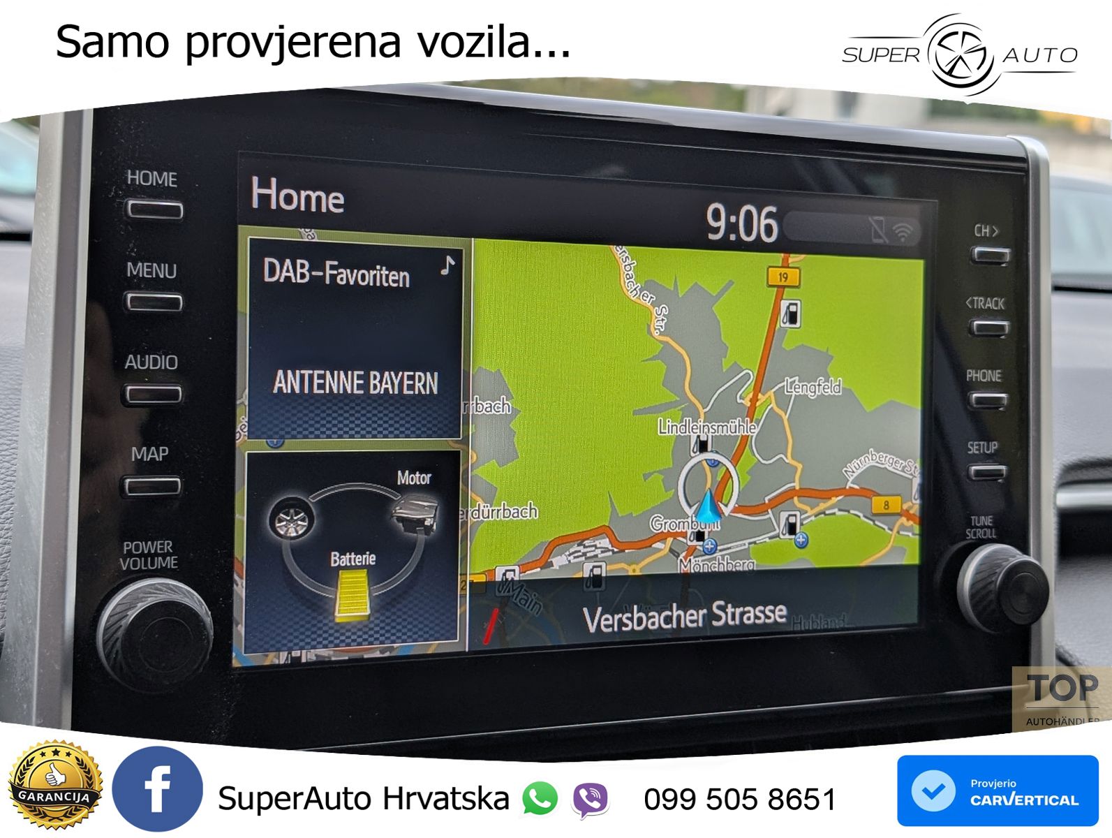 Toyota RAV4 Prime 2.5 D-4S (302 KS) Hybrid E-Four e-CVT LED+GR SJED+ACC