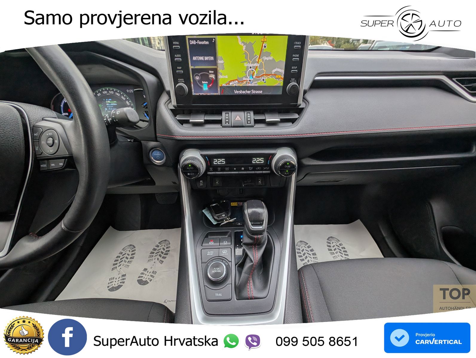 Toyota RAV4 Prime 2.5 D-4S (302 KS) Hybrid E-Four e-CVT LED+GR SJED+ACC