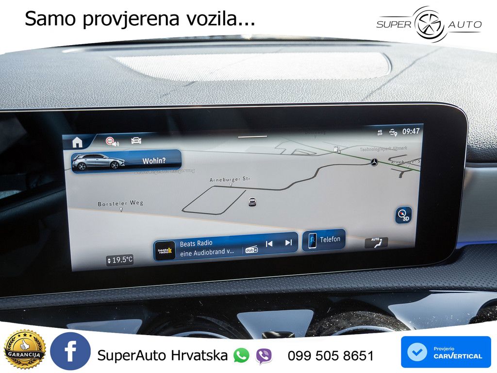 Mercedes-Benz A 220d 8G-DCT LED+GR SJED+ACC