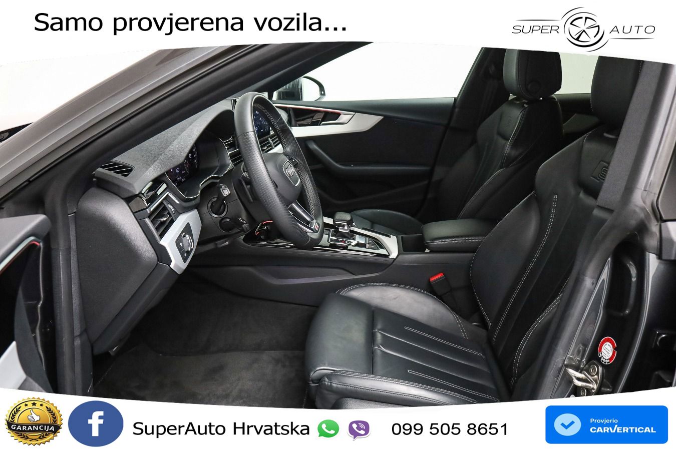 Audi A5 Sportback  40 TFSI (204 KS) quattro S tronic S line LED+GR SJED+ACC
