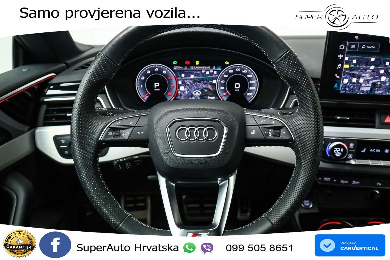 Audi A5 Sportback  40 TFSI (204 KS) quattro S tronic S line LED+GR SJED+ACC