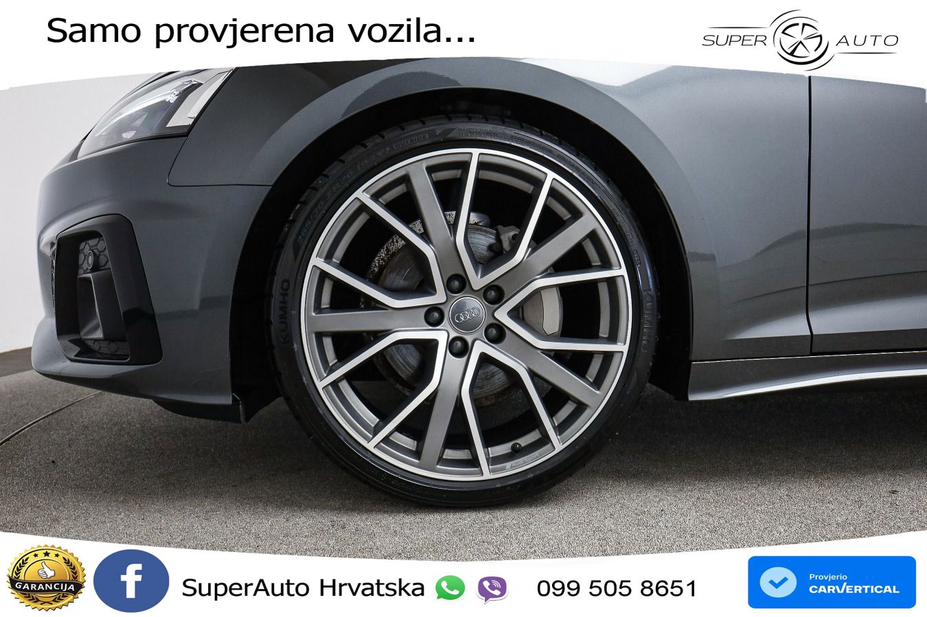 Audi A5 Sportback  40 TFSI (204 KS) quattro S tronic S line LED+GR SJED+ACC