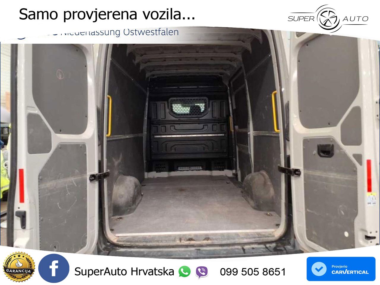 Volkswagen Crafter Kasten mittel AHK Rear View Klima ZV 140 KS