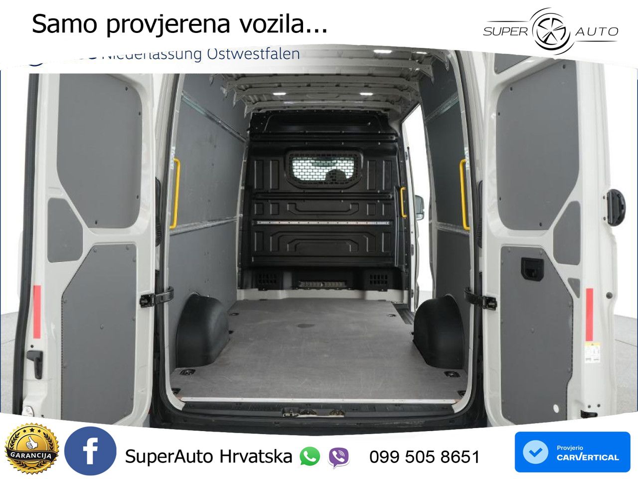 Volkswagen Crafter Kasten mittel AHK Rear View Klima ZV 140 KS