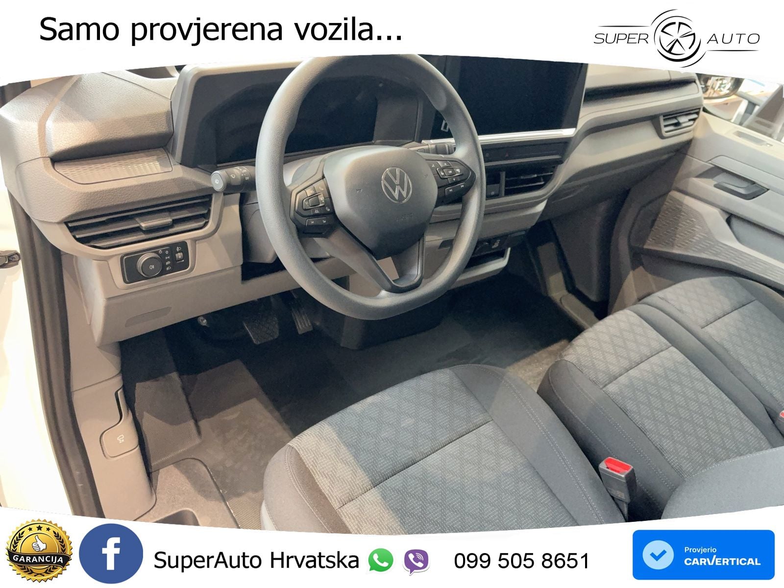 Volkswagen T7 Transporter Elektro Kaste Kamera ACC Wärmep. 136 KS