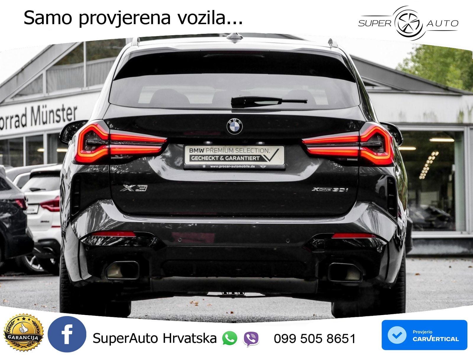 BMW X3 30i xDrive Steptronic M Sport ACC+HEAD+GR SJED+360+PANO