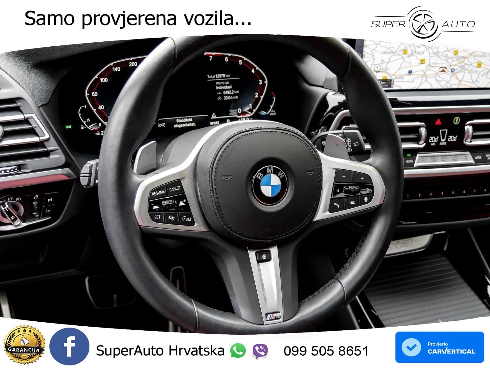 BMW X3 30i xDrive Steptronic M Sport ACC+HEAD+GR SJED+360+PANO