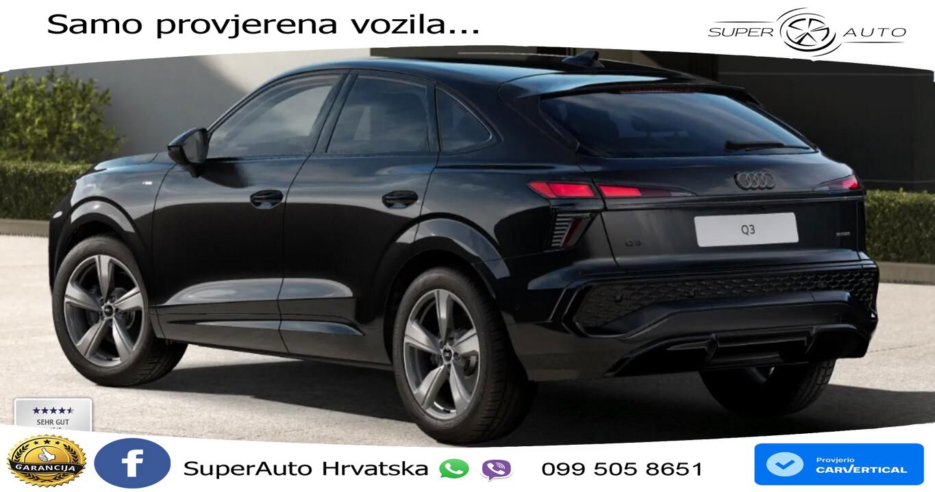 Audi Q3 2.0 TFSI (265 KS) quattro S tronic LED+GR SJED+ACC