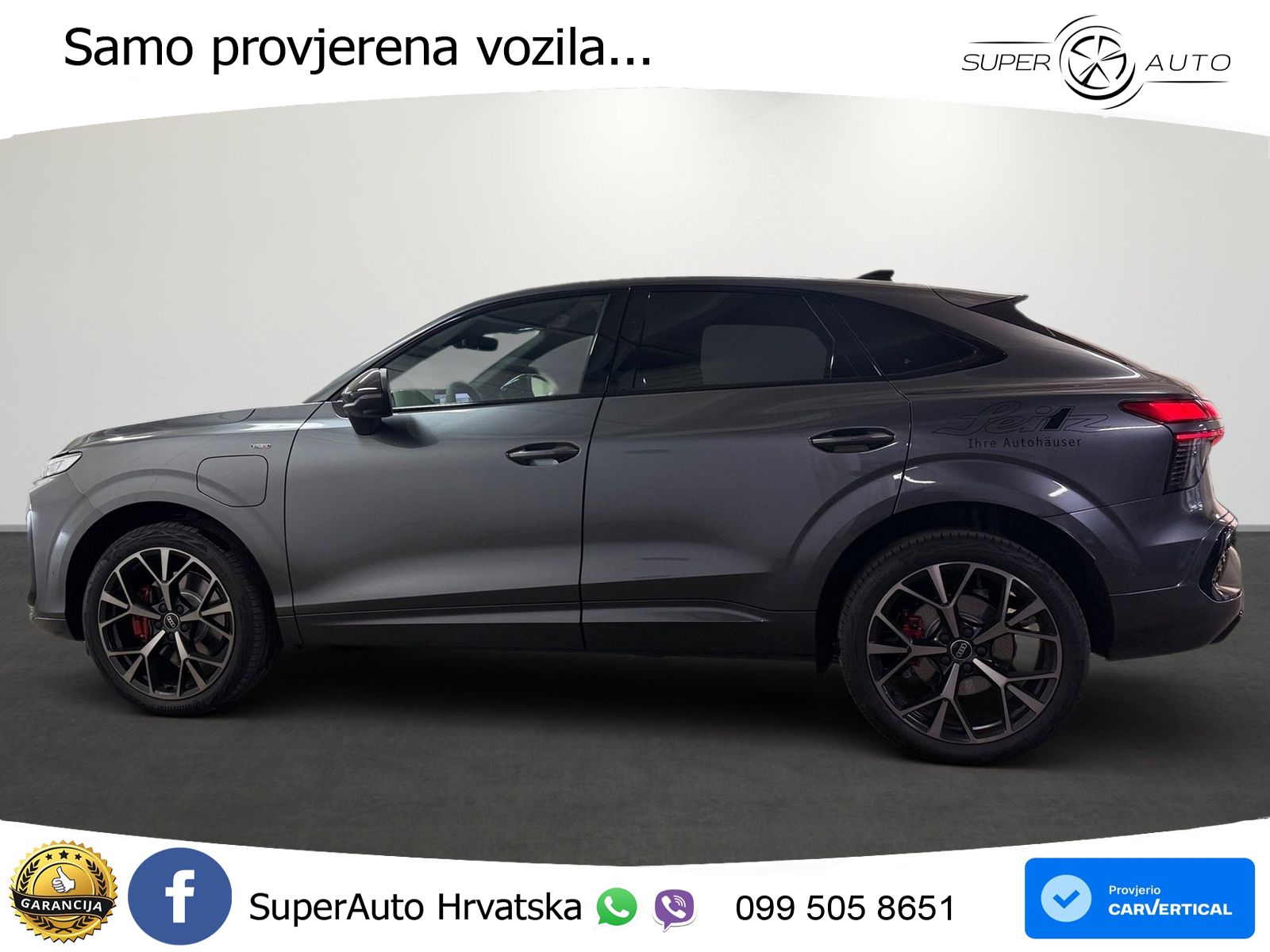 Audi Q3 Sportback 1.5 TFSIe (272 KS) S tronic ZRAČNI+ACC+GR SJED+KAM