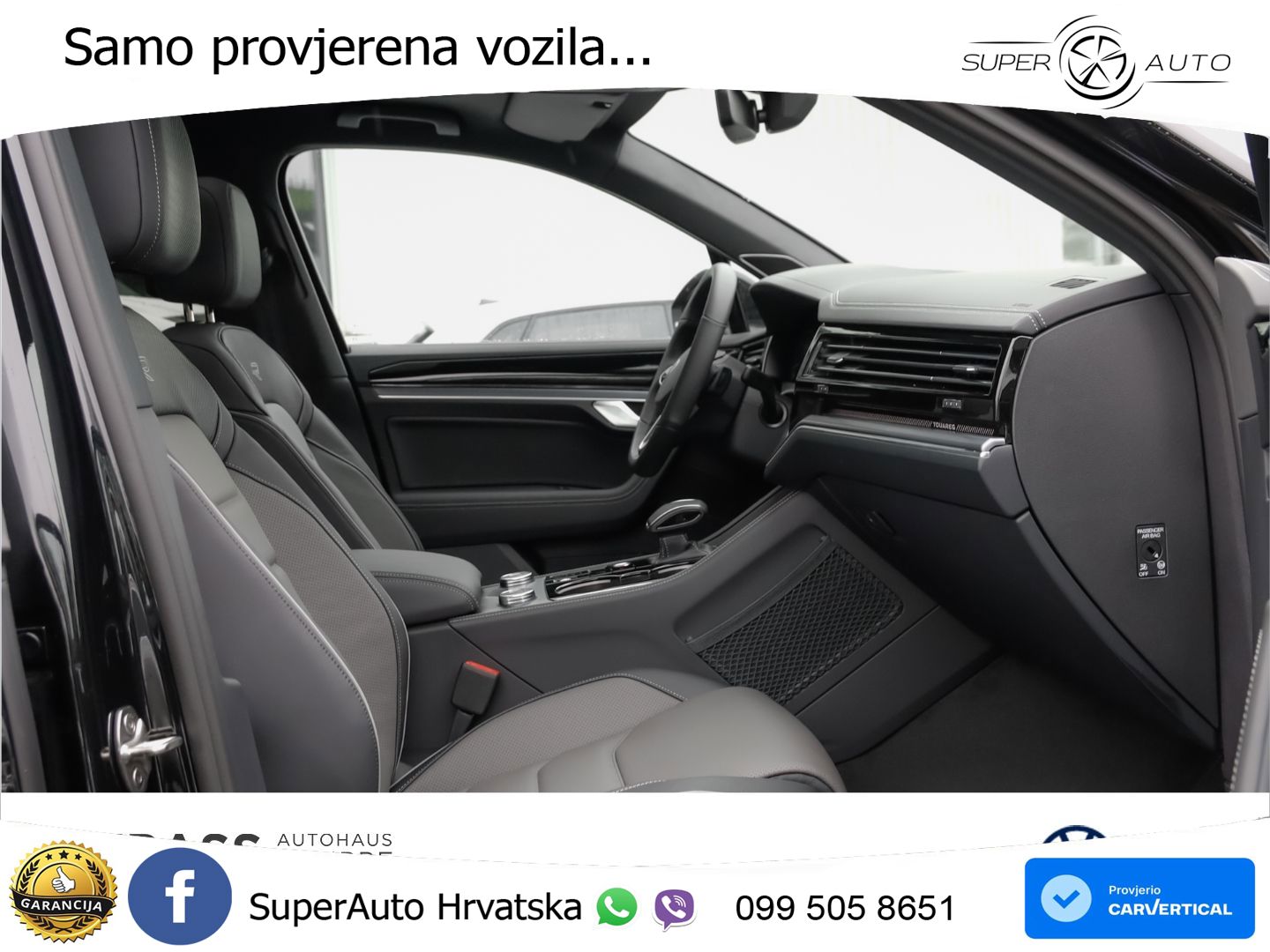 Volkswagen Touareg 3.0 V6 TDI (286 KS) 4MOTION Tiptronic ZRAČNI+ACC+GR SJED+KAM+PANO