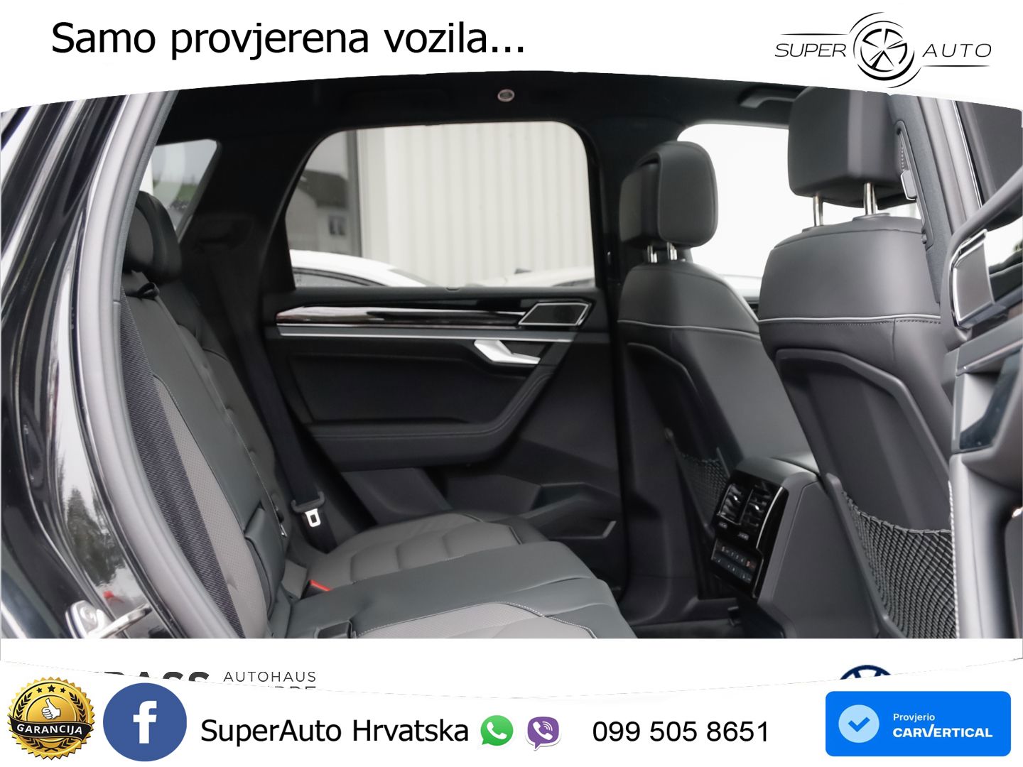 Volkswagen Touareg 3.0 V6 TDI (286 KS) 4MOTION Tiptronic ZRAČNI+ACC+GR SJED+KAM+PANO