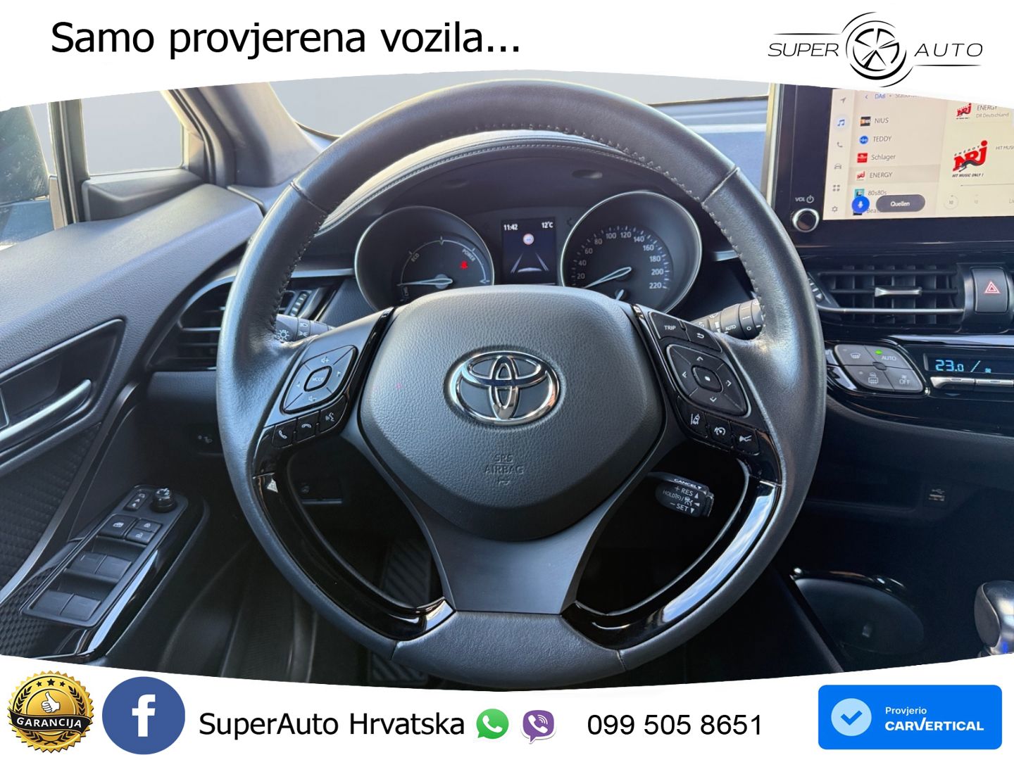 Toyota C-HR 2.0 (184 KS) Hybrid e-CVT Team D LED+GR SJED+ACC