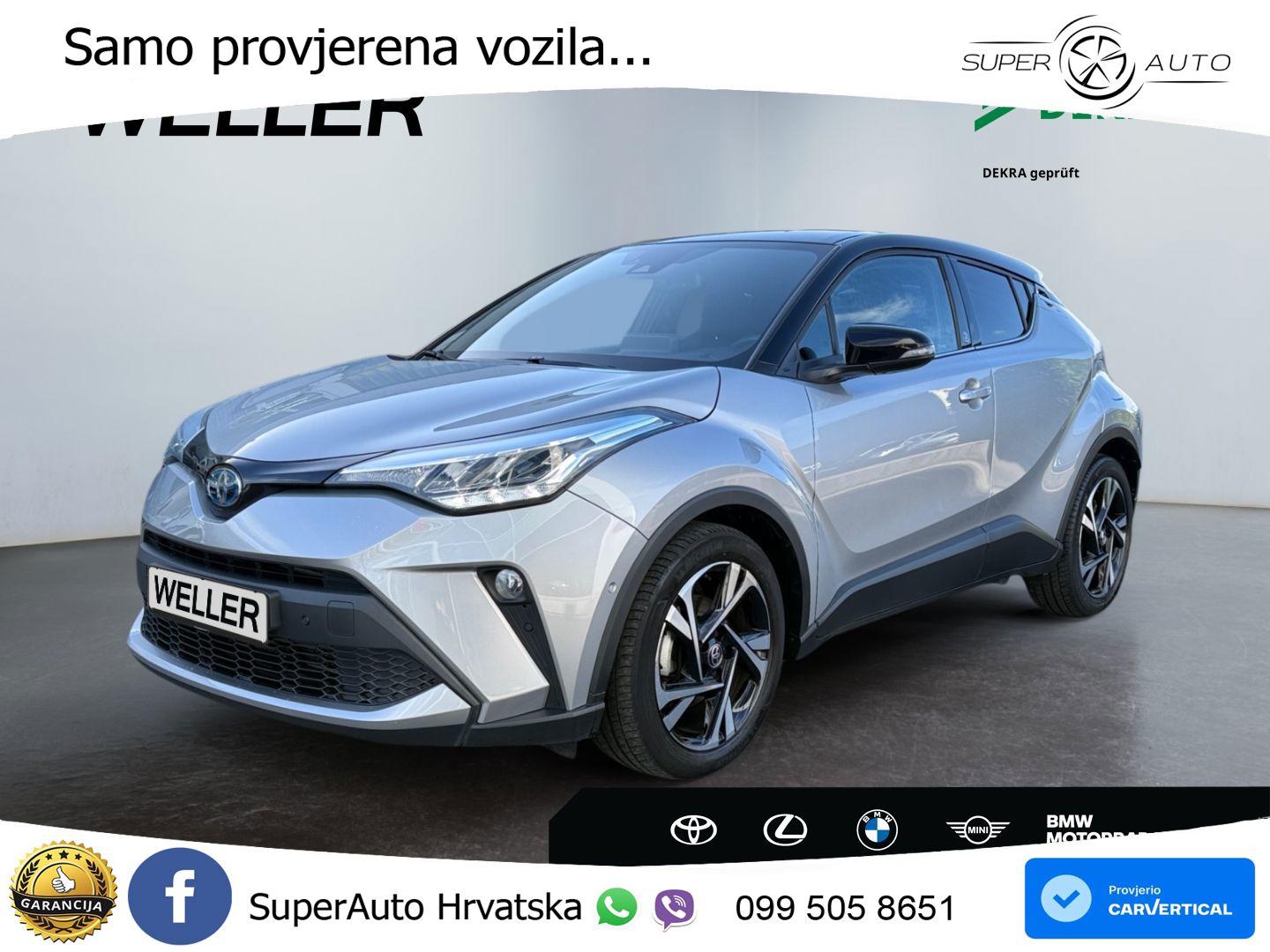 Toyota C-HR 2.0 (184 KS) Hybrid e-CVT Team D LED+GR SJED+ACC