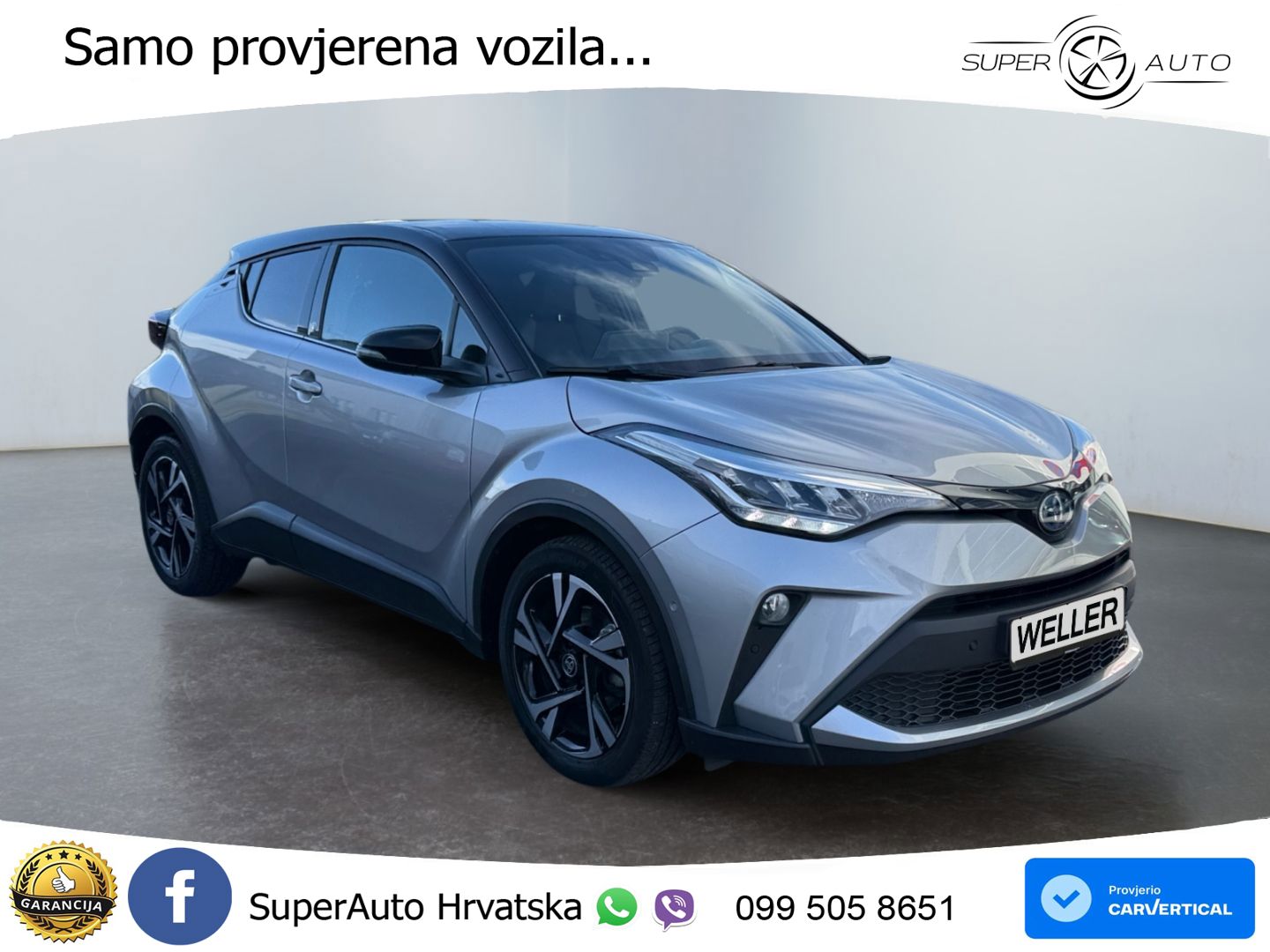 Toyota C-HR 2.0 (184 KS) Hybrid e-CVT Team D LED+GR SJED+ACC