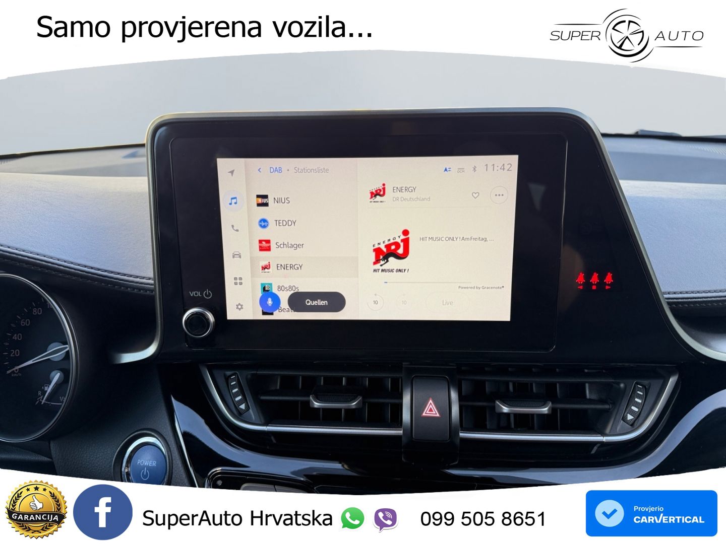 Toyota C-HR 2.0 (184 KS) Hybrid e-CVT Team D LED+GR SJED+ACC