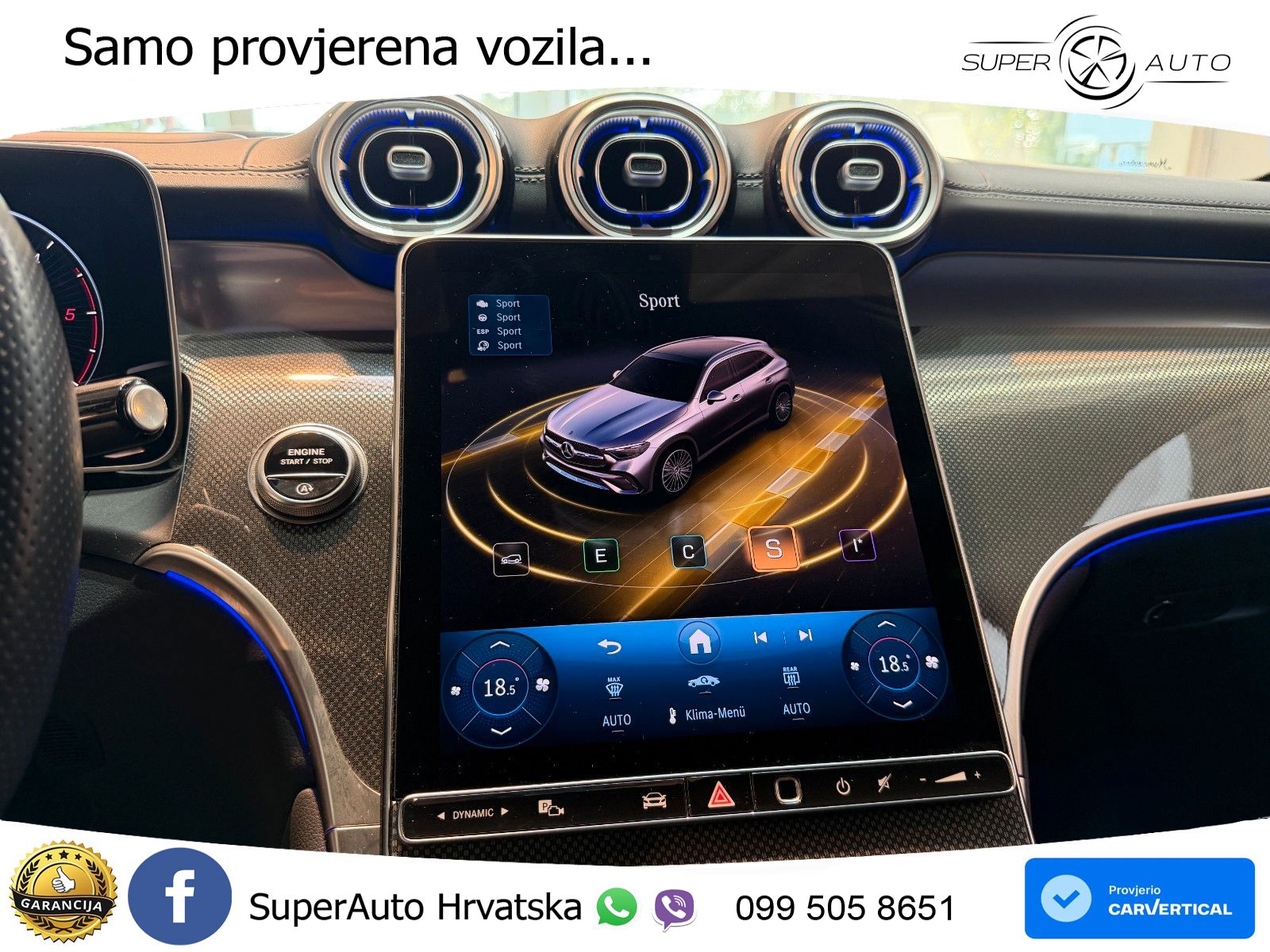 Mercedes GLC 220d (197 KS) 4MATIC 9G-TRONIC AMG LED+GR SJED+ACC