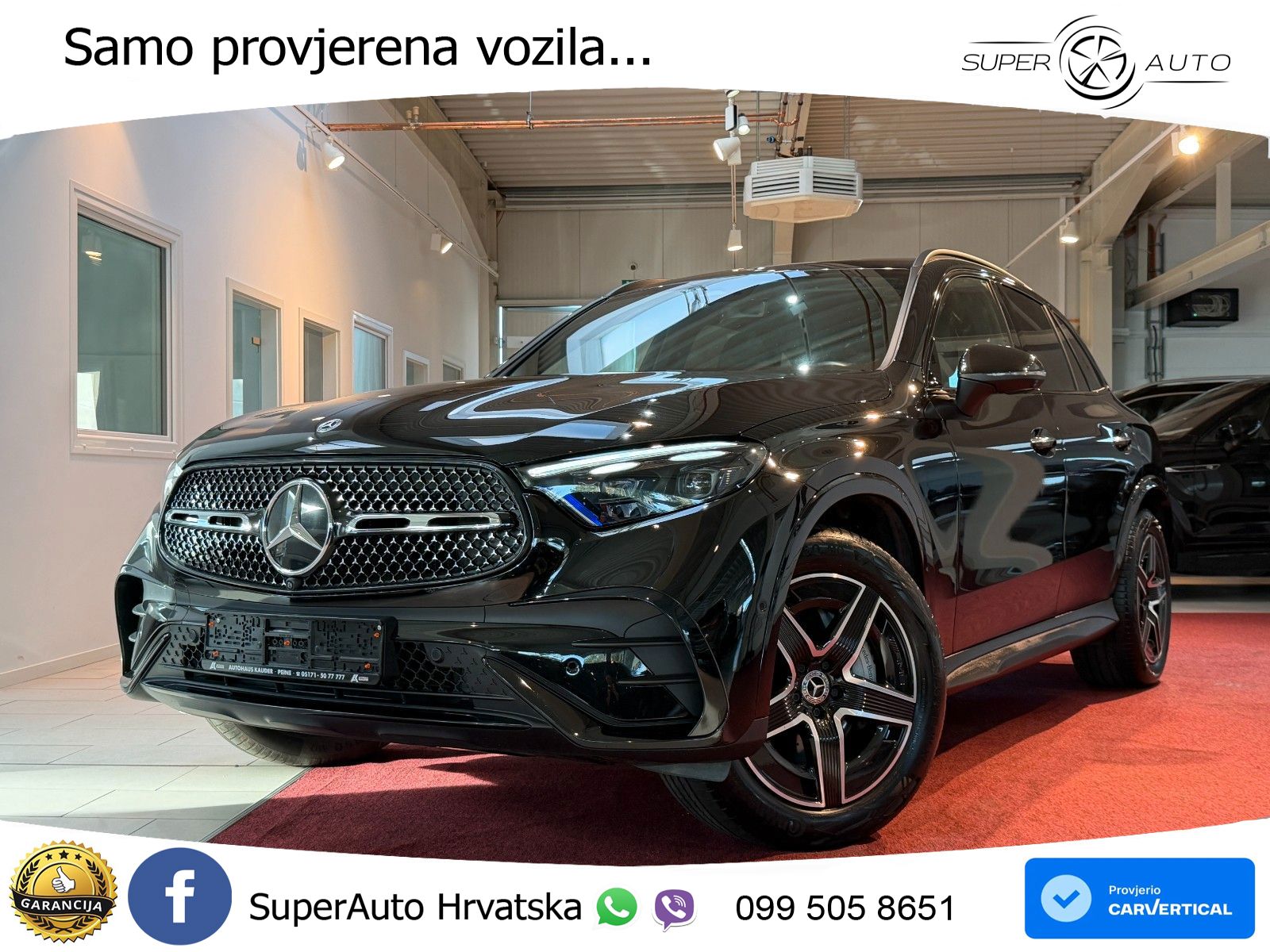 Mercedes GLC 220d (197 KS) 4MATIC 9G-TRONIC AMG LED+GR SJED+ACC