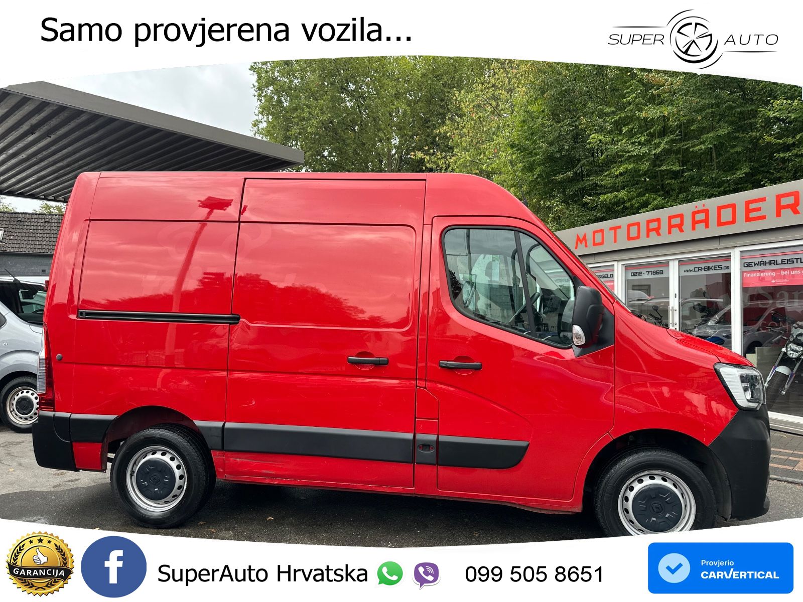 Renault Master III Kasten L1H2 HKa / Scheckheft / Klima 136 KS