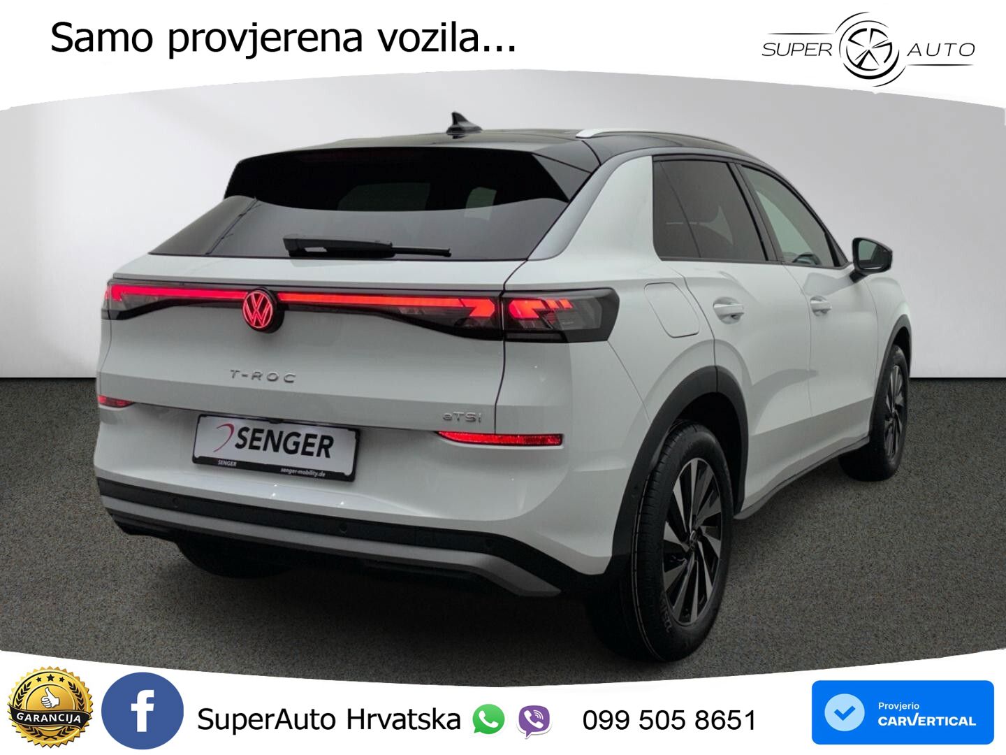 Volkswagen T-Roc 1.5 eTSI (150 KS)  DSG LED+GR SJED+ACC
