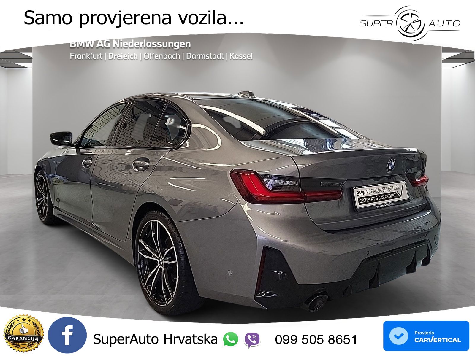 BMW 320d (190 KS) xDrive Steptronic M Sport LED+GR SJED+ACC