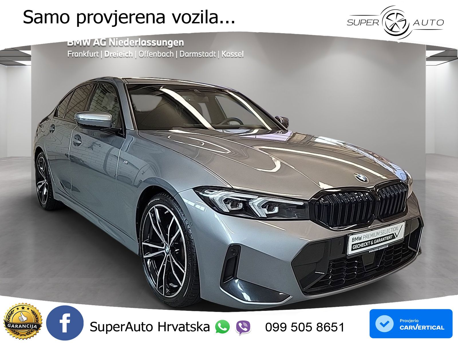 BMW 320d (190 KS) xDrive Steptronic M Sport LED+GR SJED+ACC