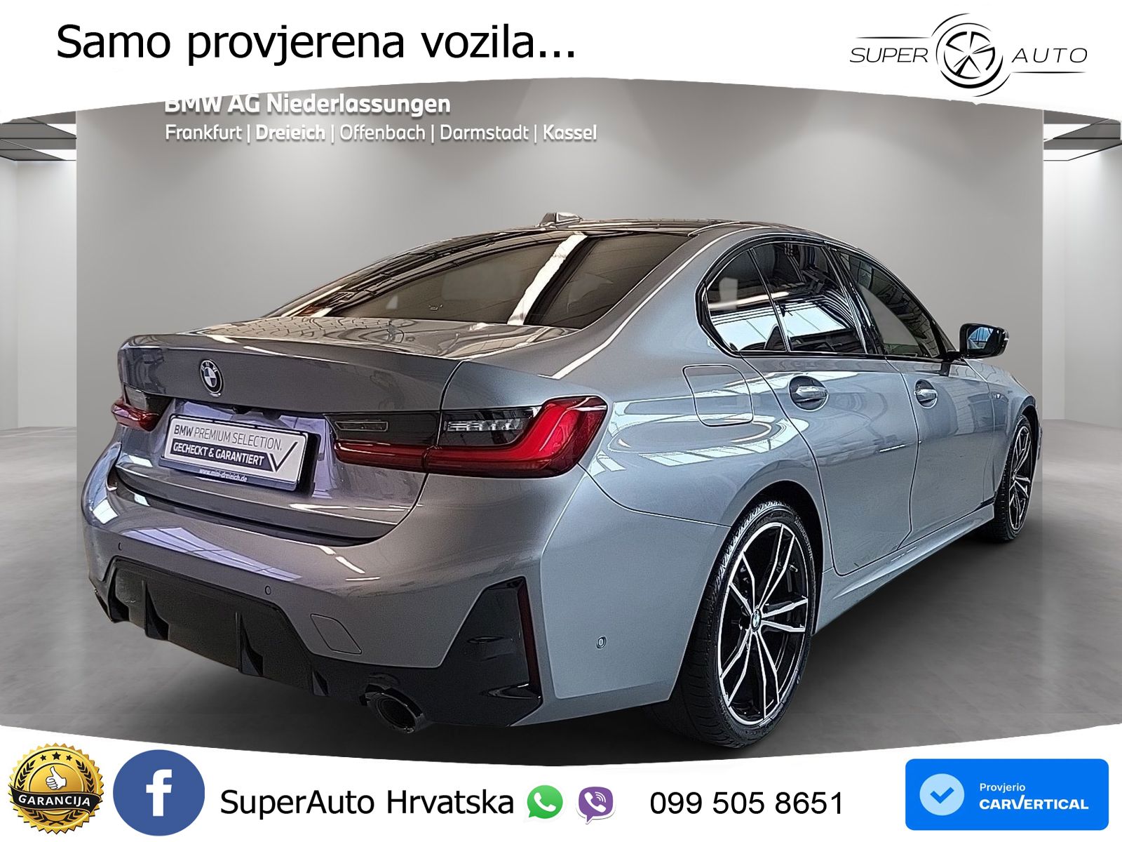 BMW 320d (190 KS) xDrive Steptronic M Sport LED+GR SJED+ACC