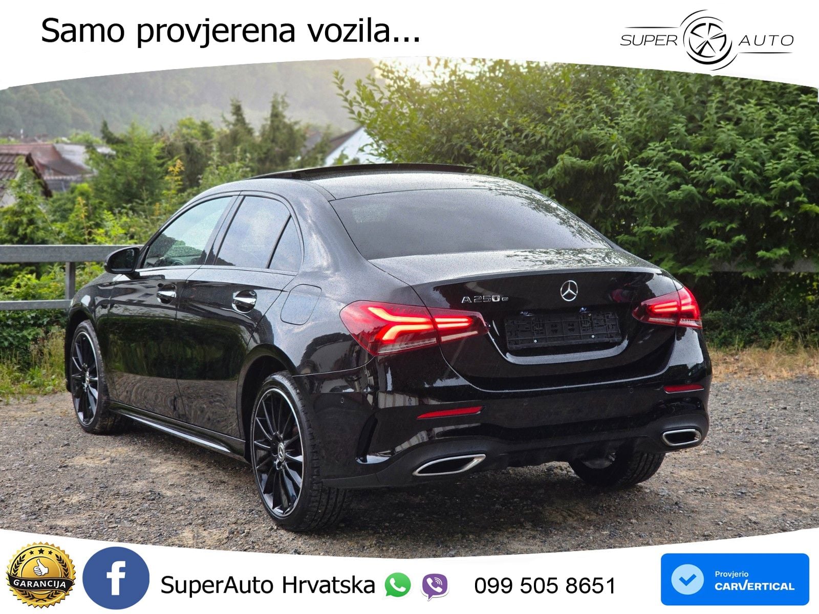 Mercedes-Benz A 250e 8G-DCT AMG LED+GR SJED+ACC