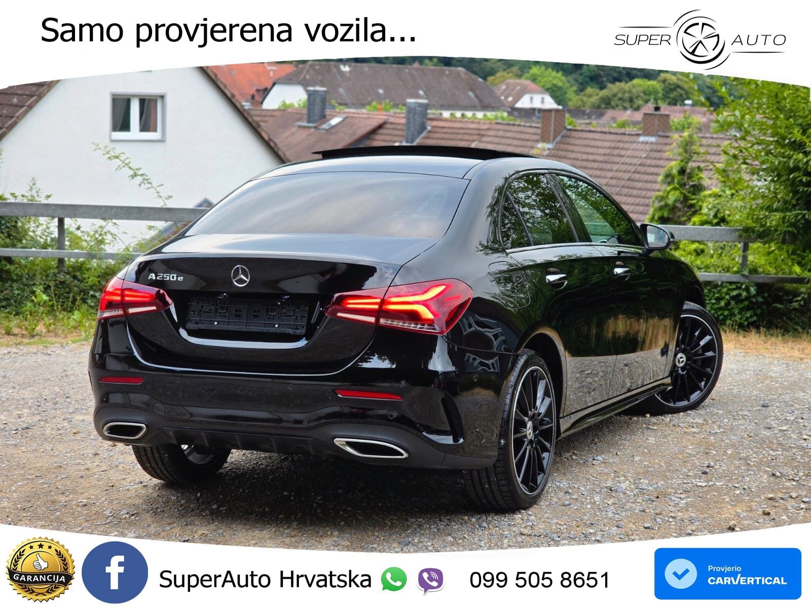 Mercedes-Benz A 250e 8G-DCT AMG LED+GR SJED+ACC