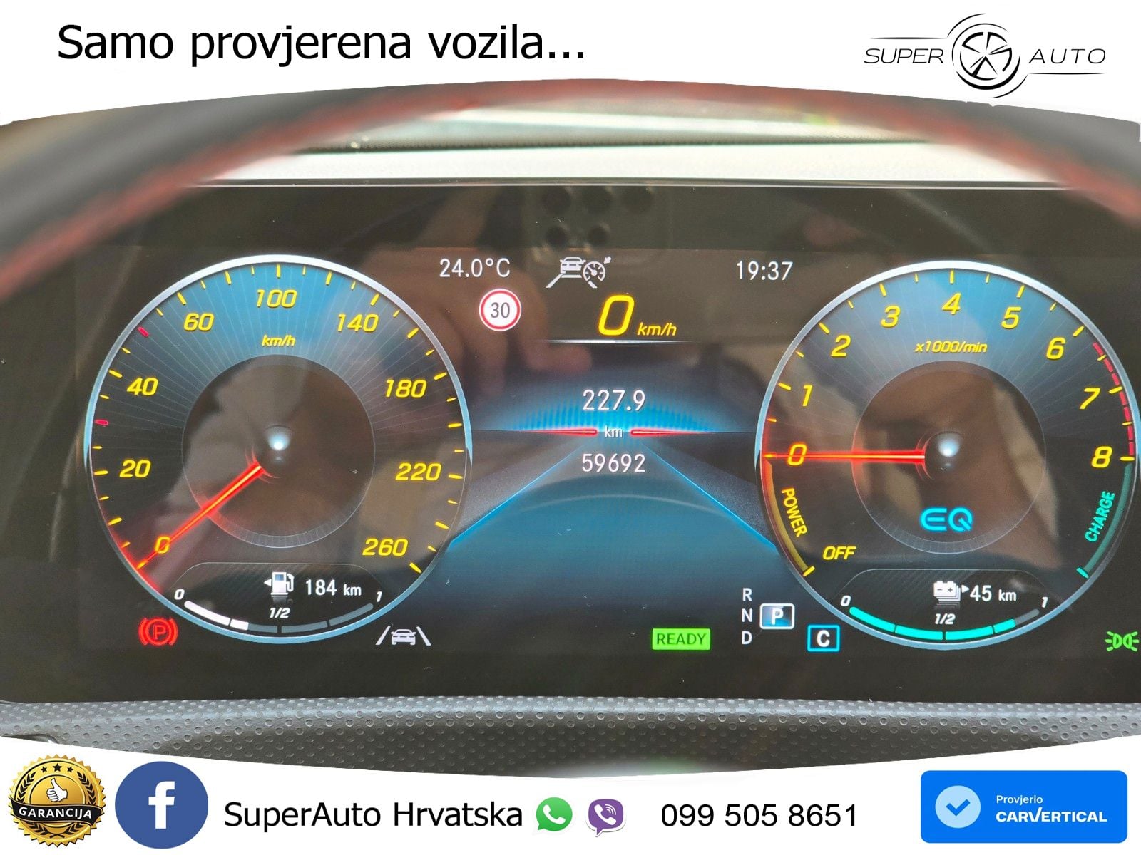 Mercedes-Benz A 250e 8G-DCT AMG LED+GR SJED+ACC