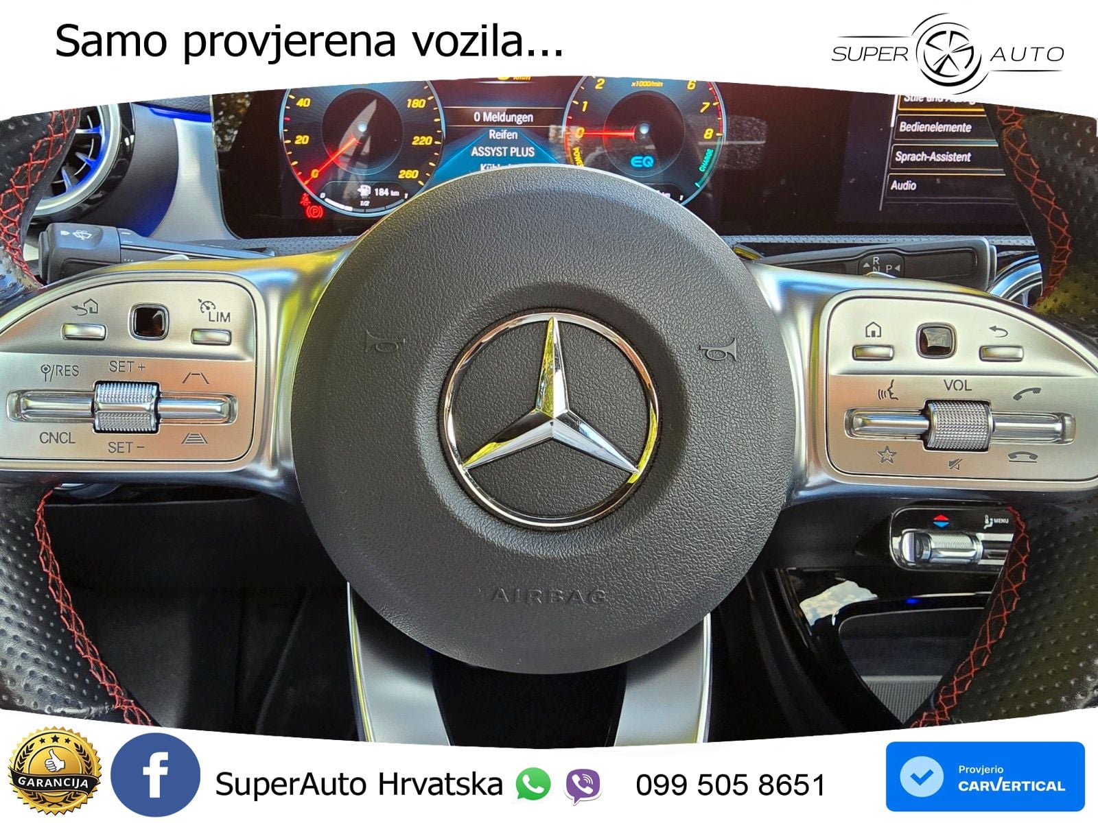 Mercedes-Benz A 250e 8G-DCT AMG LED+GR SJED+ACC