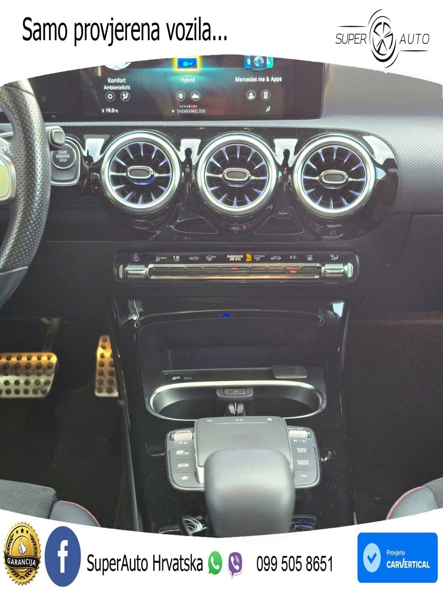 Mercedes-Benz A 250e 8G-DCT AMG LED+GR SJED+ACC