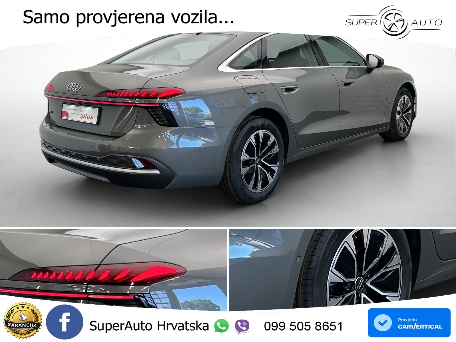 Audi A6 2.0 TDI (204 KS) S tronic LED+GR SJED+ACC