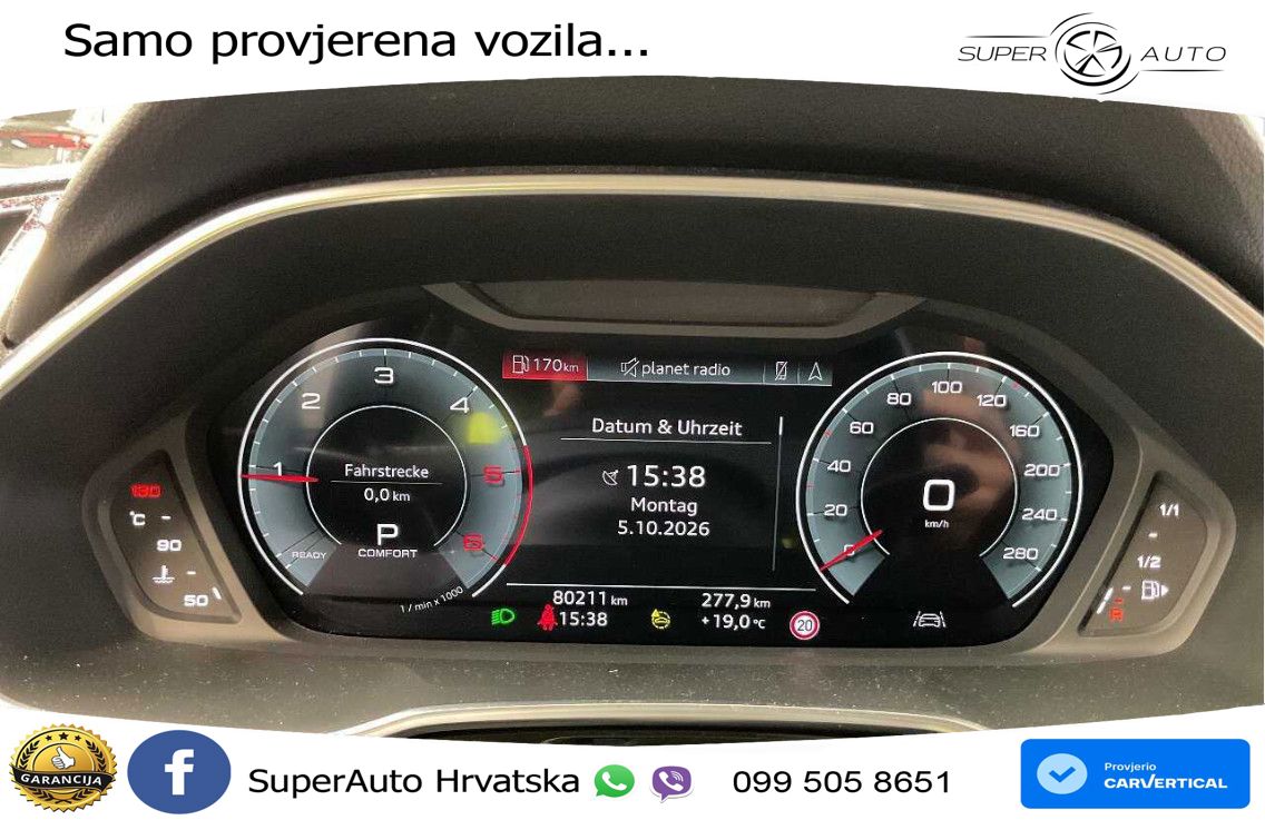 Audi Q3 Sportback 40 TDI (200 KS) quattro S tronic