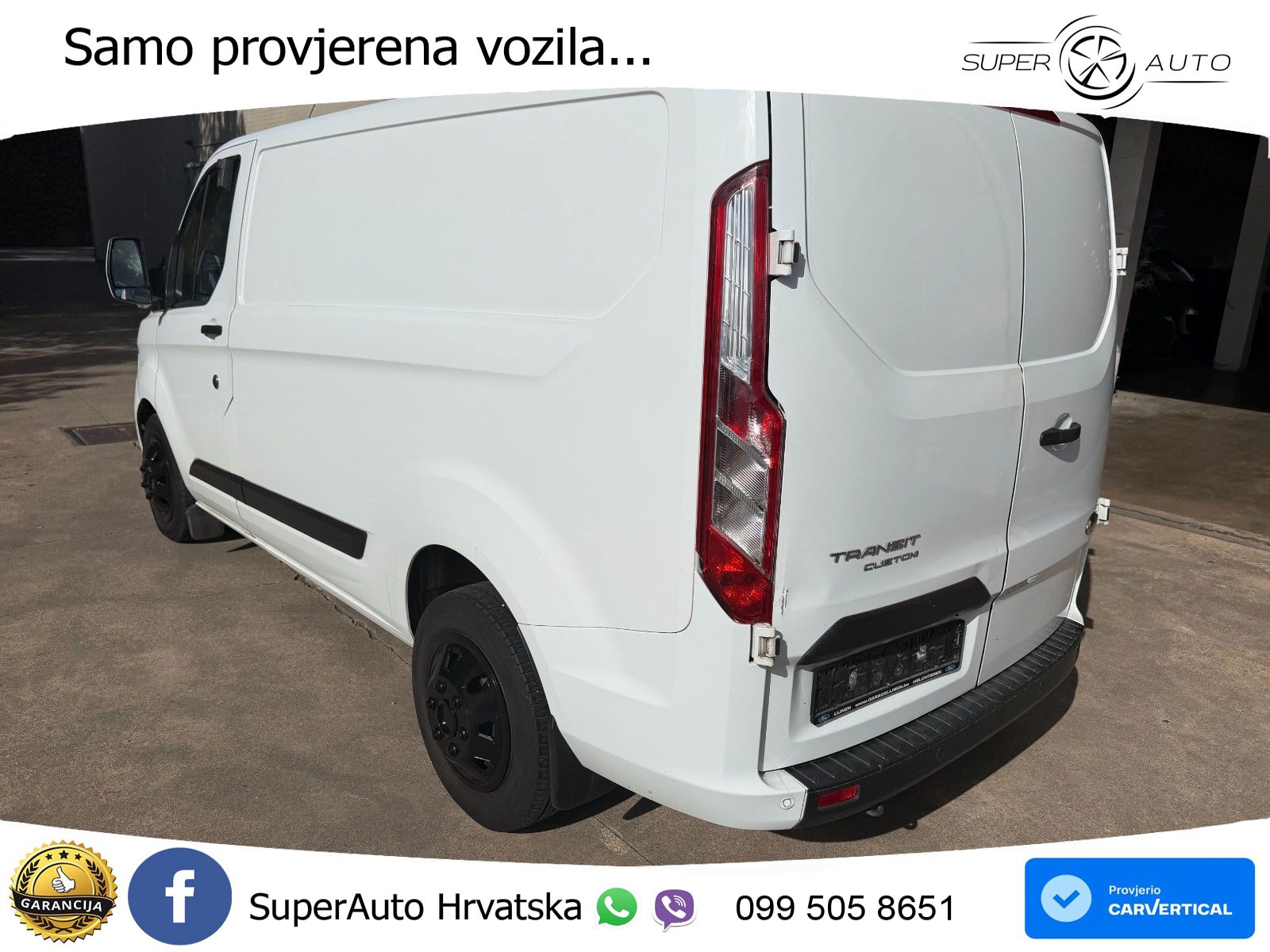 Ford Transit Custom 280S Aut. *B2B € 8.800 NETTO* 131 KS