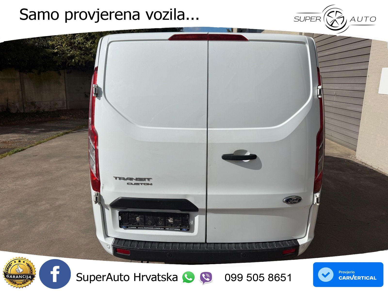 Ford Transit Custom 280S Aut. *B2B € 8.800 NETTO* 131 KS