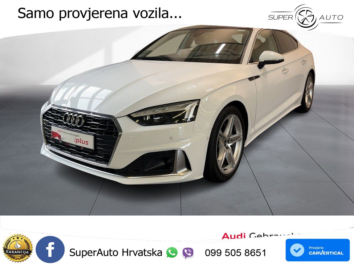 Audi A5 Sportback 40 TDI (204 KS) S tronic advanced LED+GR SJED+ACC
