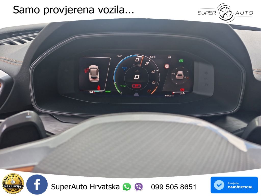 Cupra Formentor 1.4 TSI (245 KS) e-Hybrid DSG VZ LED+ACC
