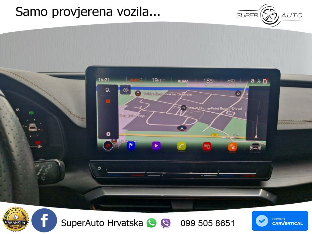 Cupra Formentor 1.4 TSI (245 KS) e-Hybrid DSG VZ LED+ACC