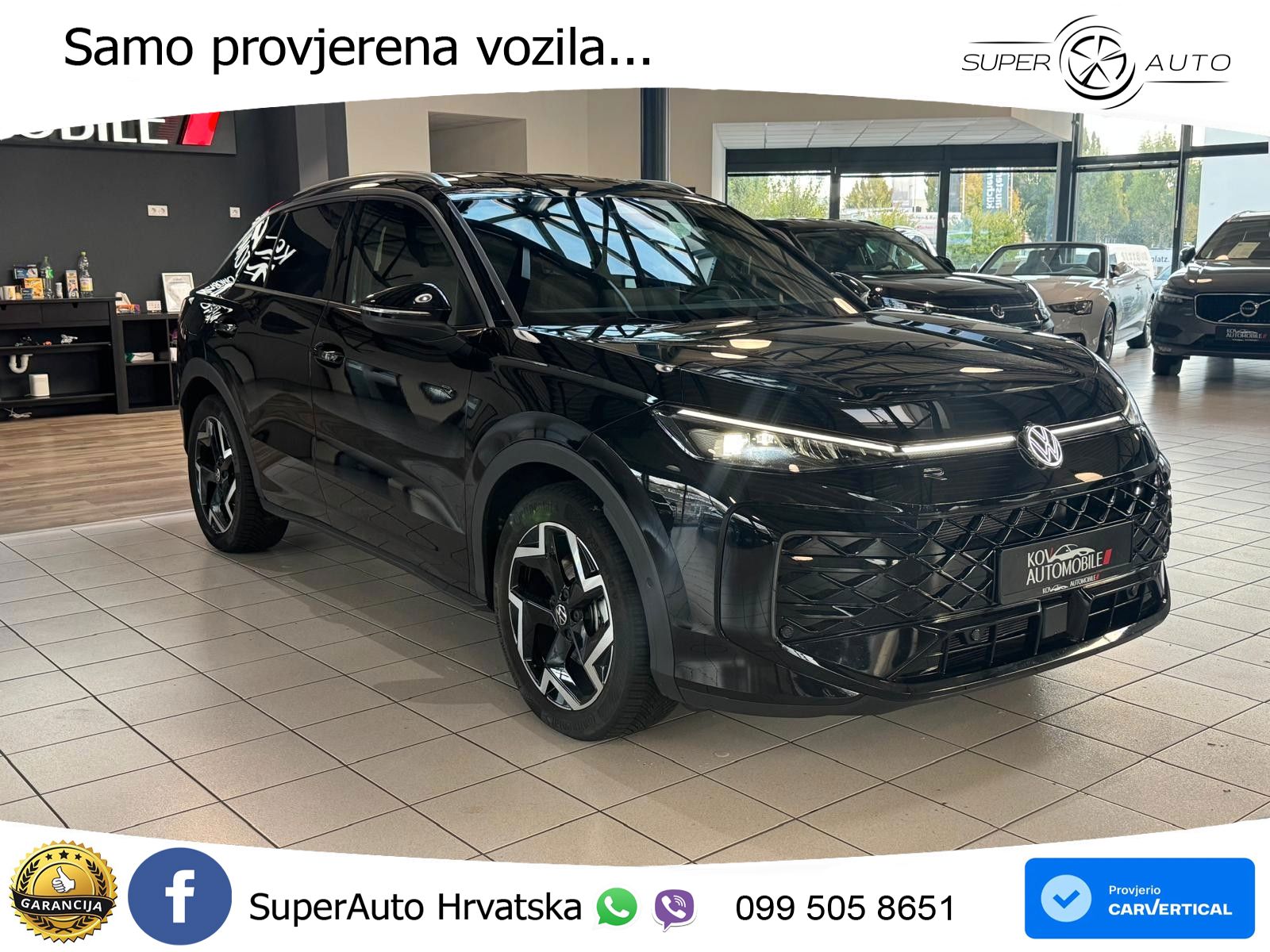 Volkswagen T-Roc 1.5 eTSI (150 KS)  DSG R-Line LED+GR SJED+ACC