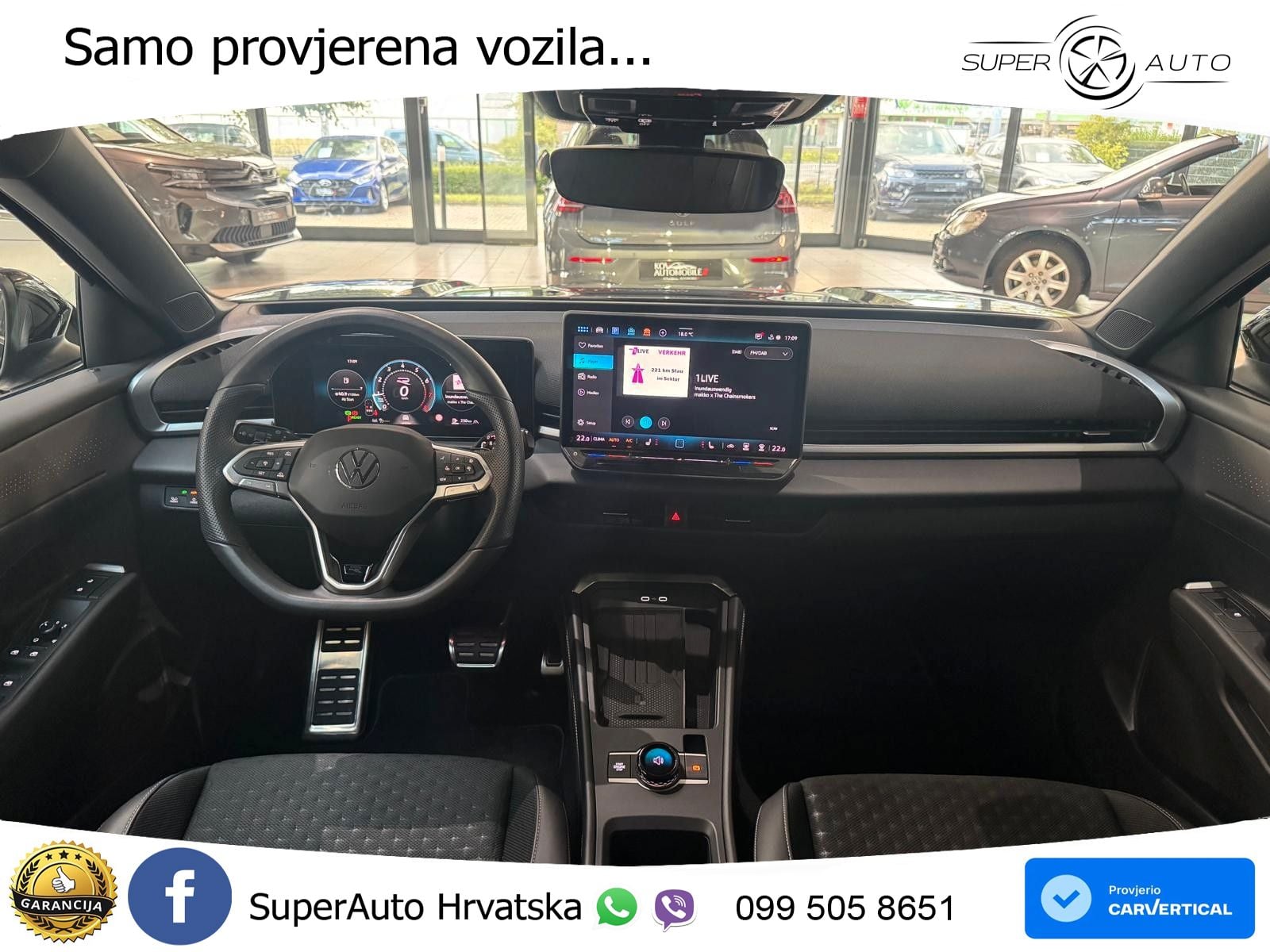Volkswagen T-Roc 1.5 eTSI (150 KS)  DSG R-Line LED+GR SJED+ACC