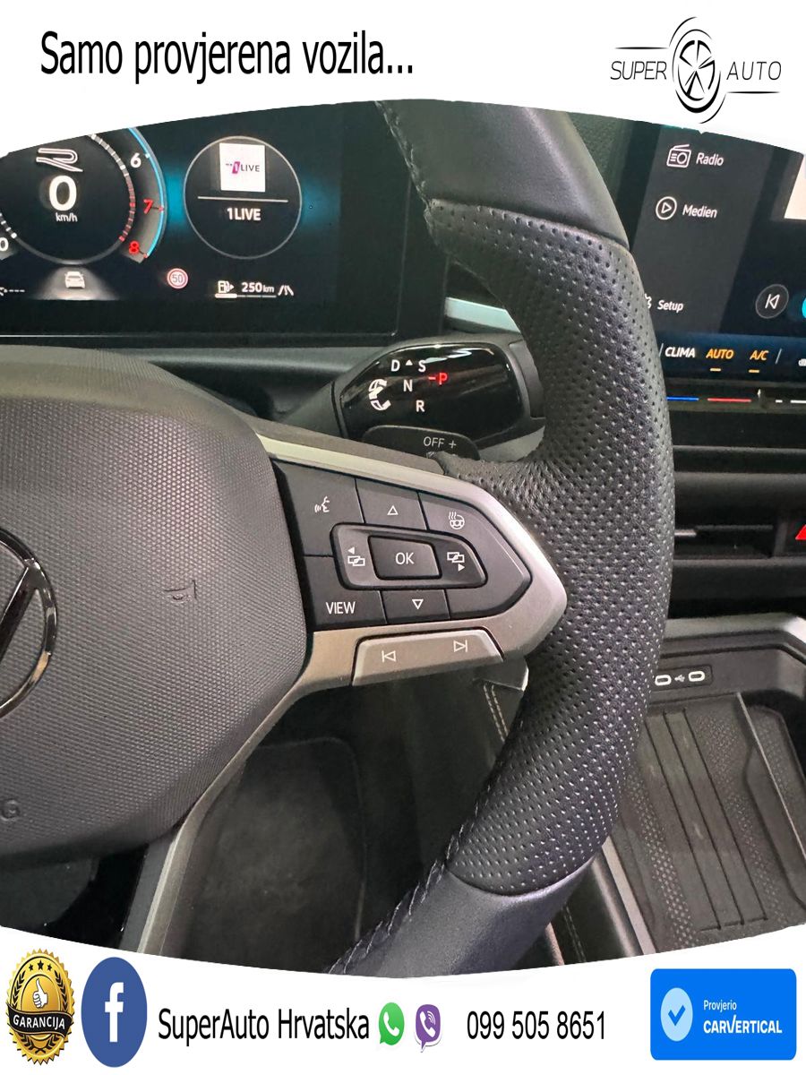 Volkswagen T-Roc 1.5 eTSI (150 KS)  DSG R-Line LED+GR SJED+ACC