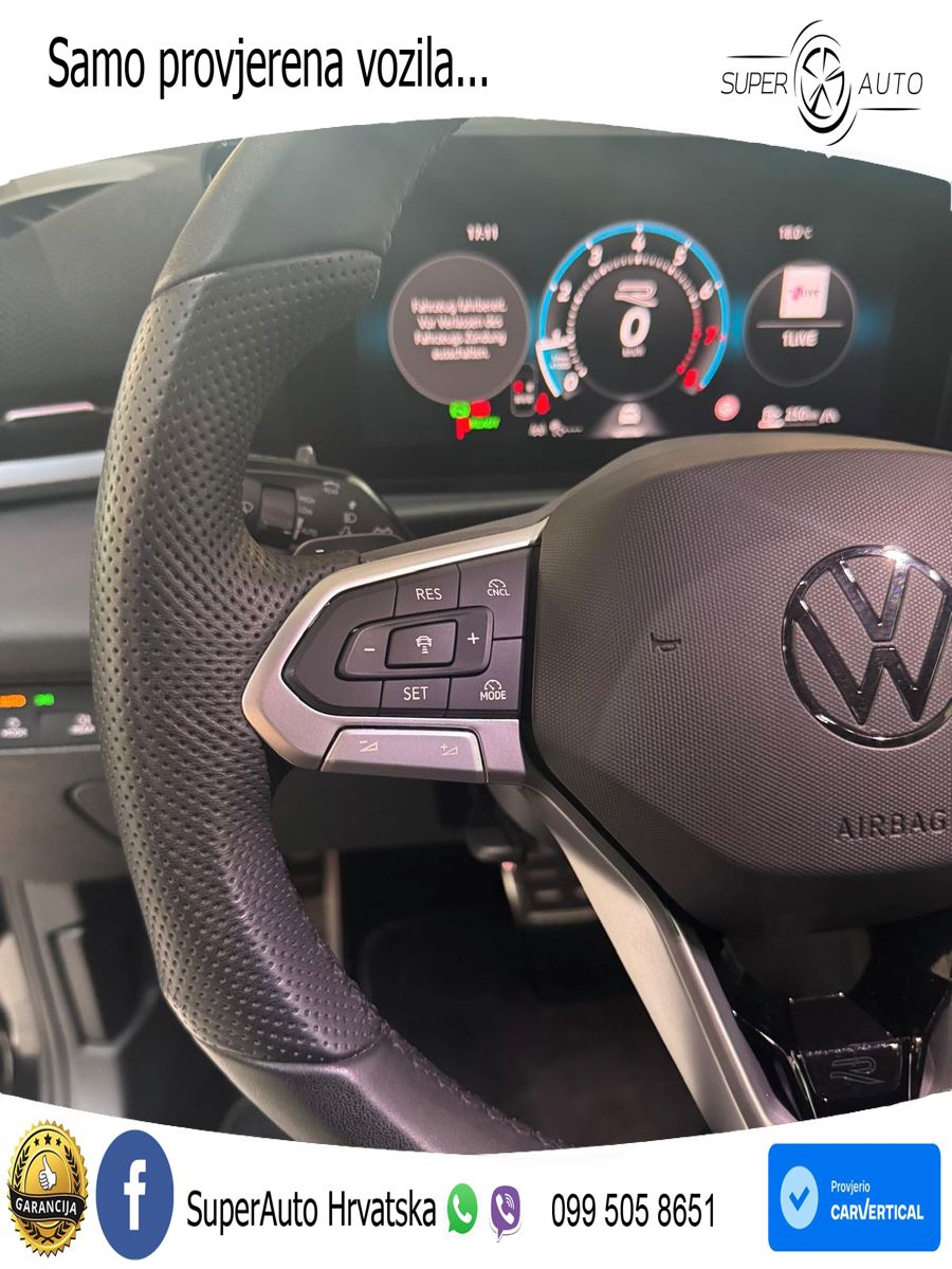 Volkswagen T-Roc 1.5 eTSI (150 KS)  DSG R-Line LED+GR SJED+ACC