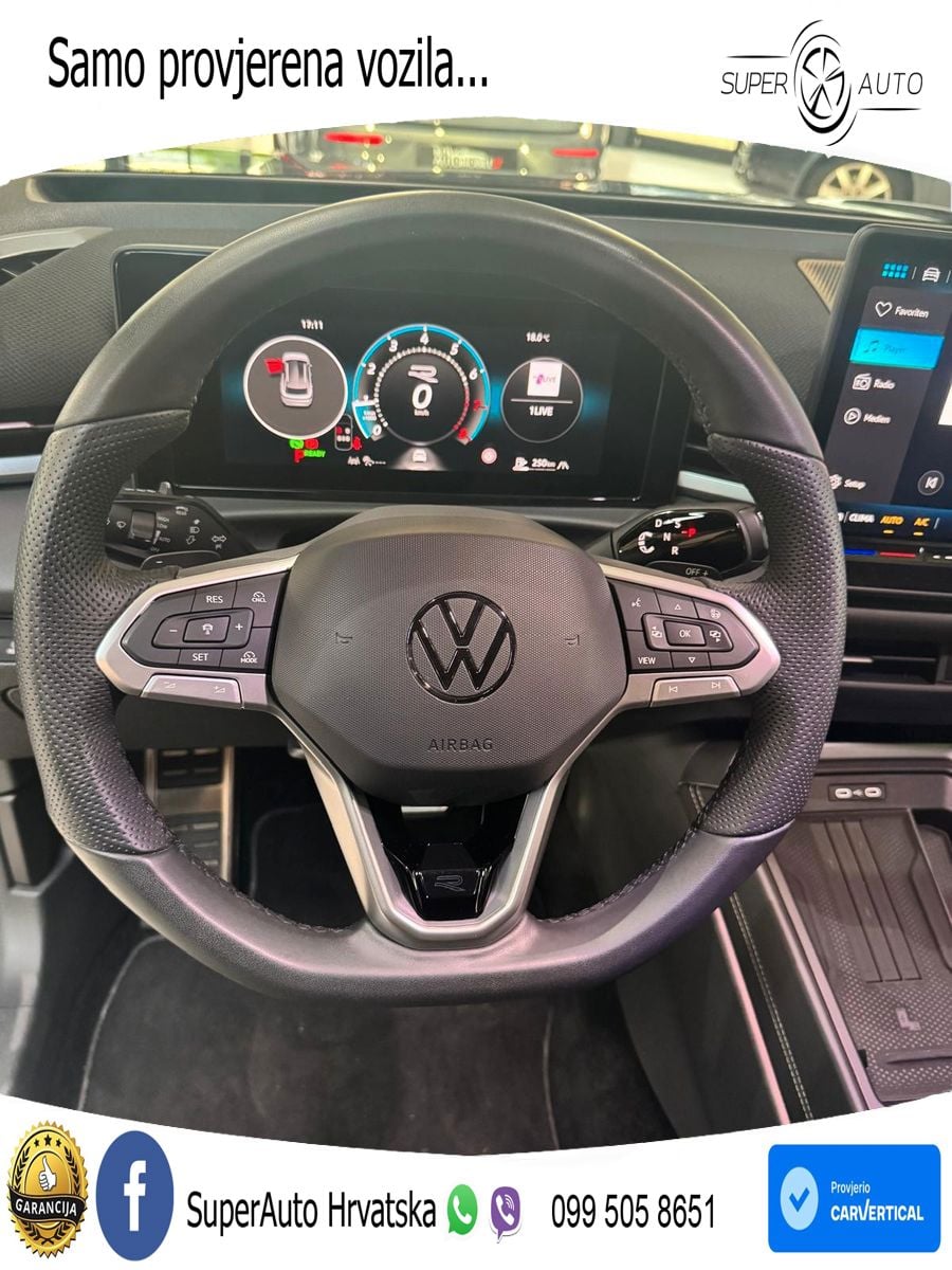 Volkswagen T-Roc 1.5 eTSI (150 KS)  DSG R-Line LED+GR SJED+ACC